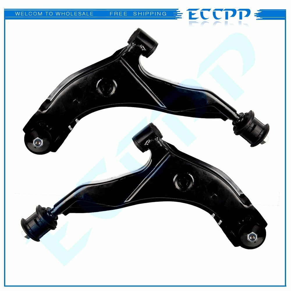 2pcs For 1995-1997 1998 1999 Hyundai Accent Front Suspension Lower Control Arms 6B93BC-57