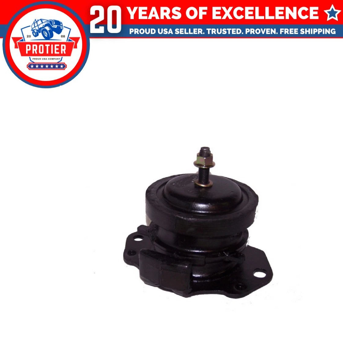 Front L & R Motor Mount 2PCS for 01-02 Mitsubishi Montero 3.5L/ 03-06 3.8L 4WD 6B93BC-57