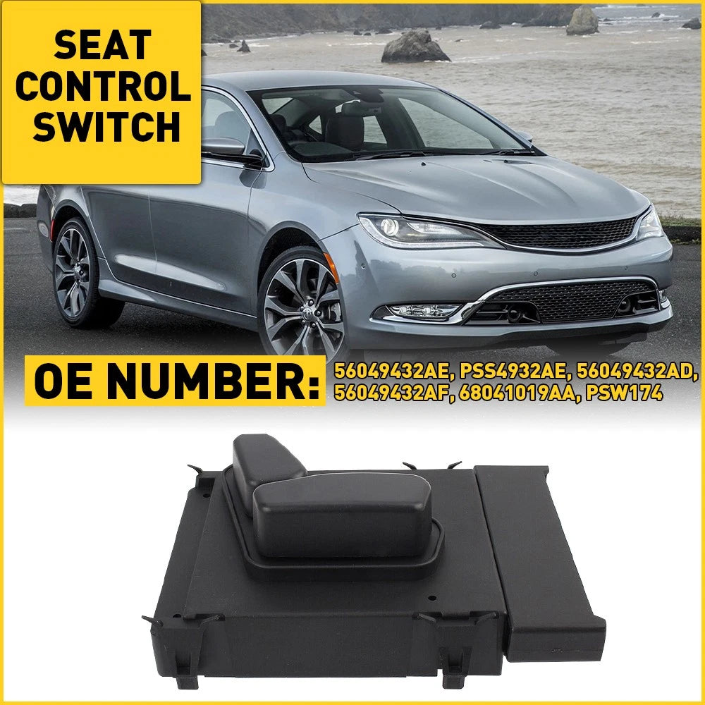 Passenger Side Power Seat Switch for CHRYSLER ASPEN RAM DDODGE JEEP 56049432AE 6B93BC-57