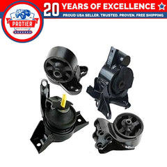 Fits 2006 Hyundai Tiburon 2.0L w/ 5-Speed MANUAL Motor & Trans Mount 4pcs : 6B93BC-57