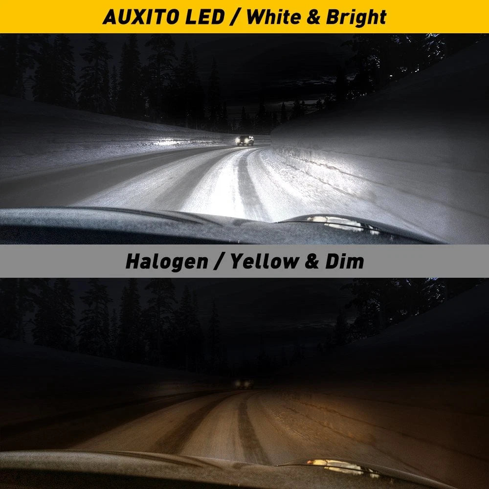AUXITO 9005 24000LM High Beam Headlight LED 6500K Kit Super Bright Bulbs ZES EOA AUXITO