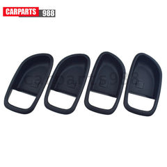 4Pcs Black Interior Door Handle Bezel Front Rear LH RH For 07-10 Hyundai Elantra 6B93BC-57