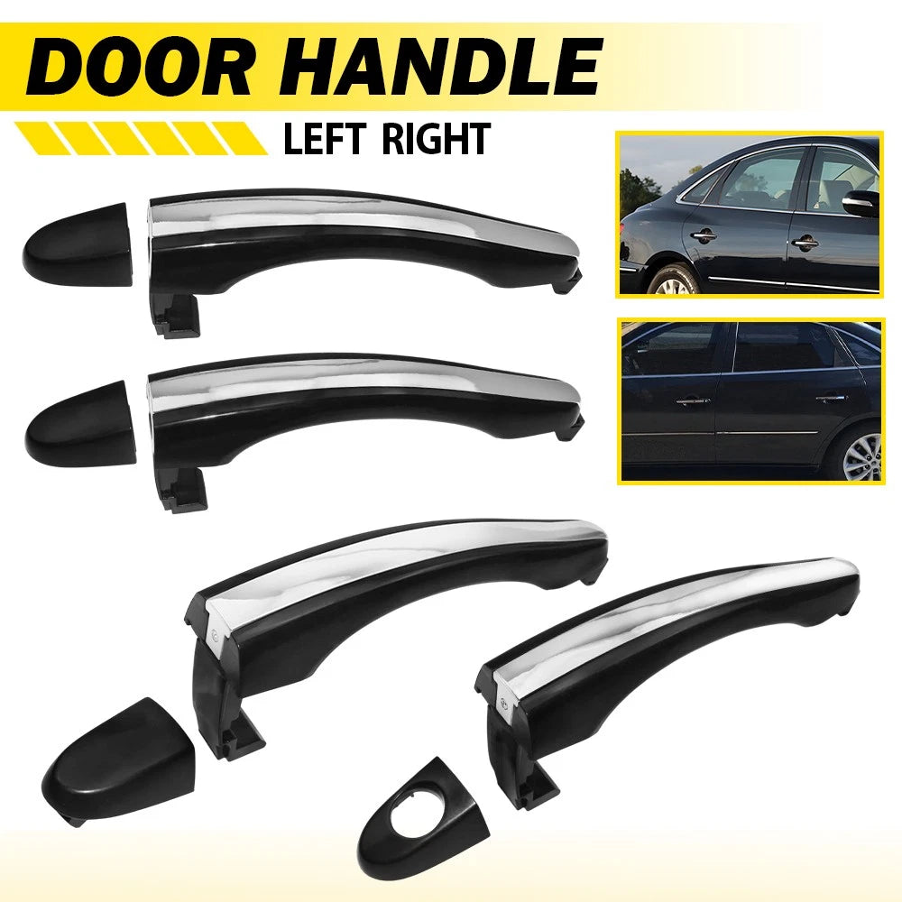 4pcs For 2006-2011 Hyundai Azera Front Rear LH+RH Primed Outside Door Handle EOA 6B93BC-57