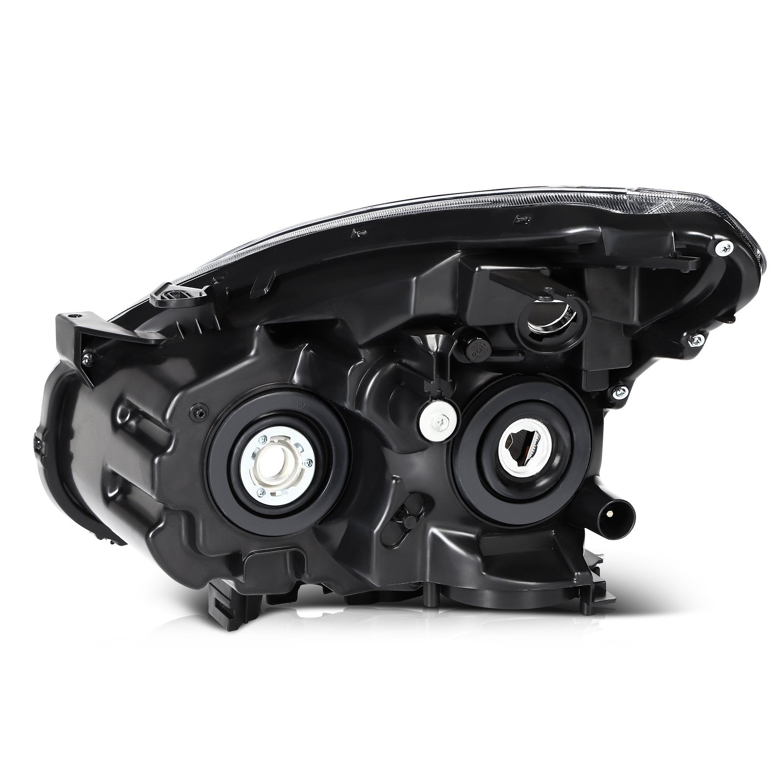 Headlights Assembly Left+Right For Nissan Rogue 2013-2008 Black Housing w/Amber KOEEP