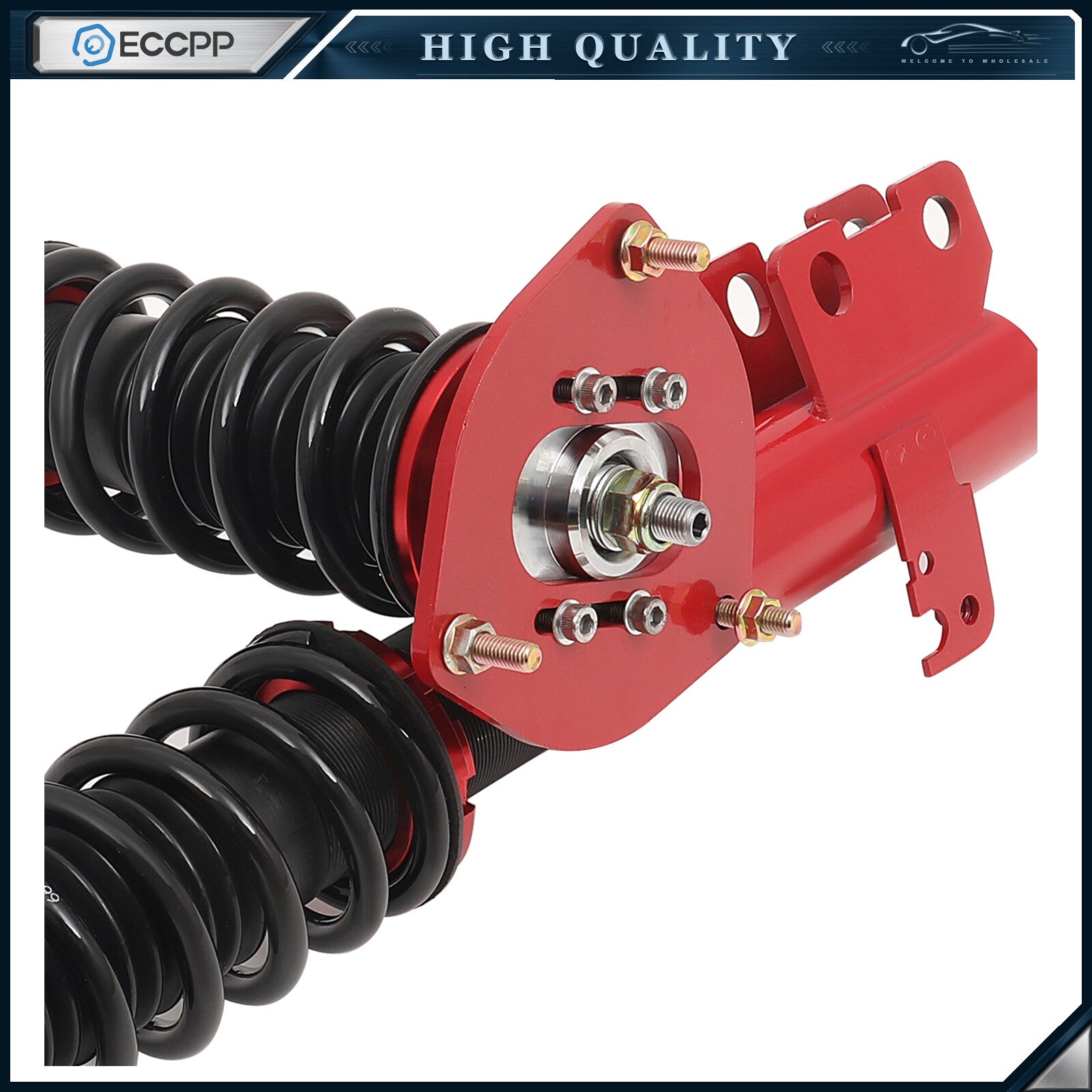 Coilovers Suspension Set Adj. Height Strut Shocks For 03-08 Toyota Corolla E130 6B93BC-57