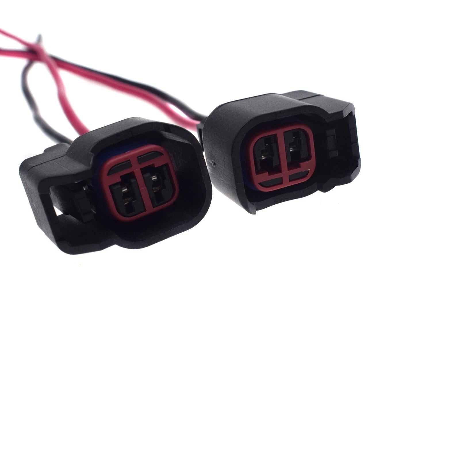 4pcs Wheel Speed Sensor W/ Plugs Rear LH RH For Jeep Wrangler JK Liberty Dodge 6B93BC-57