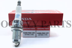 Spark Plugs 12290-R60-U01 (x4)Fits For HONDA CIVIC Mk8 1.8 05 - 12