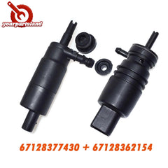 HEADLIGHT+WINDSHIELD WASHER PUMP PUMPS for BMW E46 E90 X5 E60 67128377430 6B93BC-57