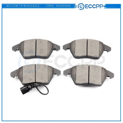 Front Ceramic Brake Pads For 2006-2013 Audi A3 2006 2007-2009 Volkswagen Rabbit 6B93BC-57
