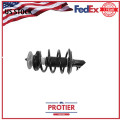 Front Right Strut & Coil Spring Fits 2004-2010 BMW X3 AWD; w/4-Wheel ABS 6B93BC-57