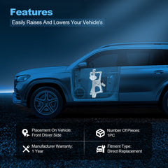 For 2006-2011 Honda Civic Sedan Front Left Power Window Regulator With Motor 6B93BC-57