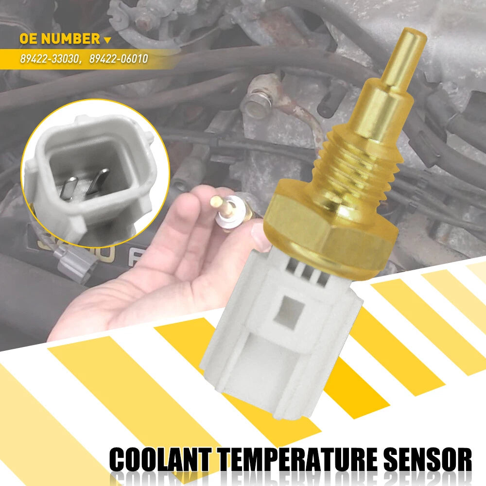 Engine Coolant Temperature Sensor Fit Sender For Toyota Scion 89422-33030 Lexus 6B93BC-57