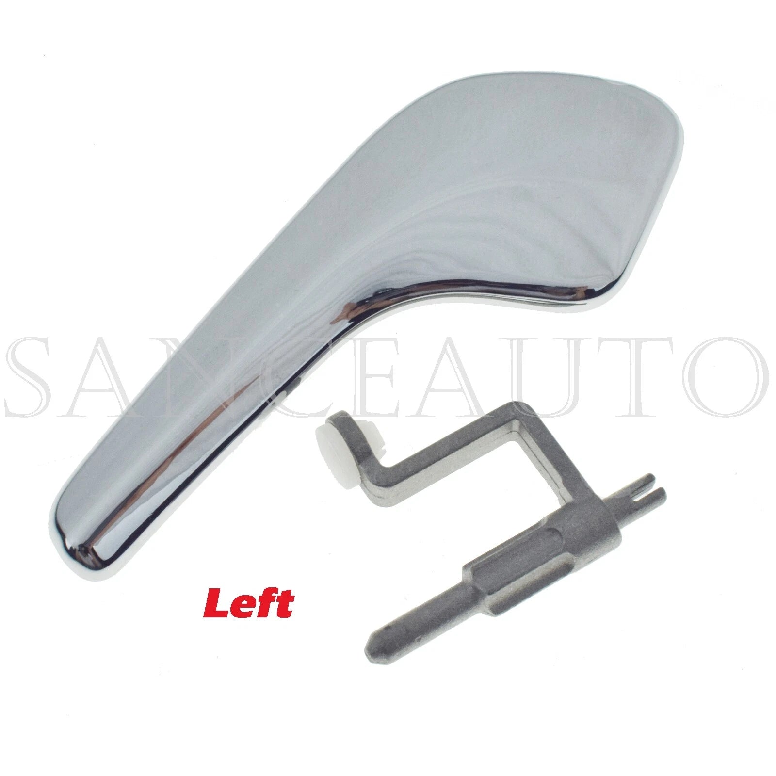 For Opel Corsa D 06-14 Chrom Left Right Inside Door Handle 13297813,13297814 6B93BC-57
