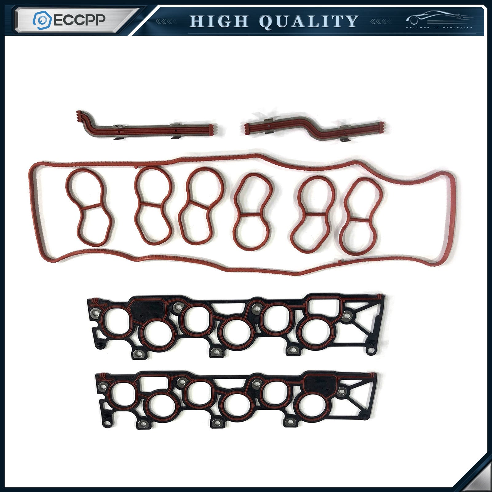 ECCPP Engine Gasket For 01-04 Ford E-150 E-250 Econoline 4.2 OHV ECCPP