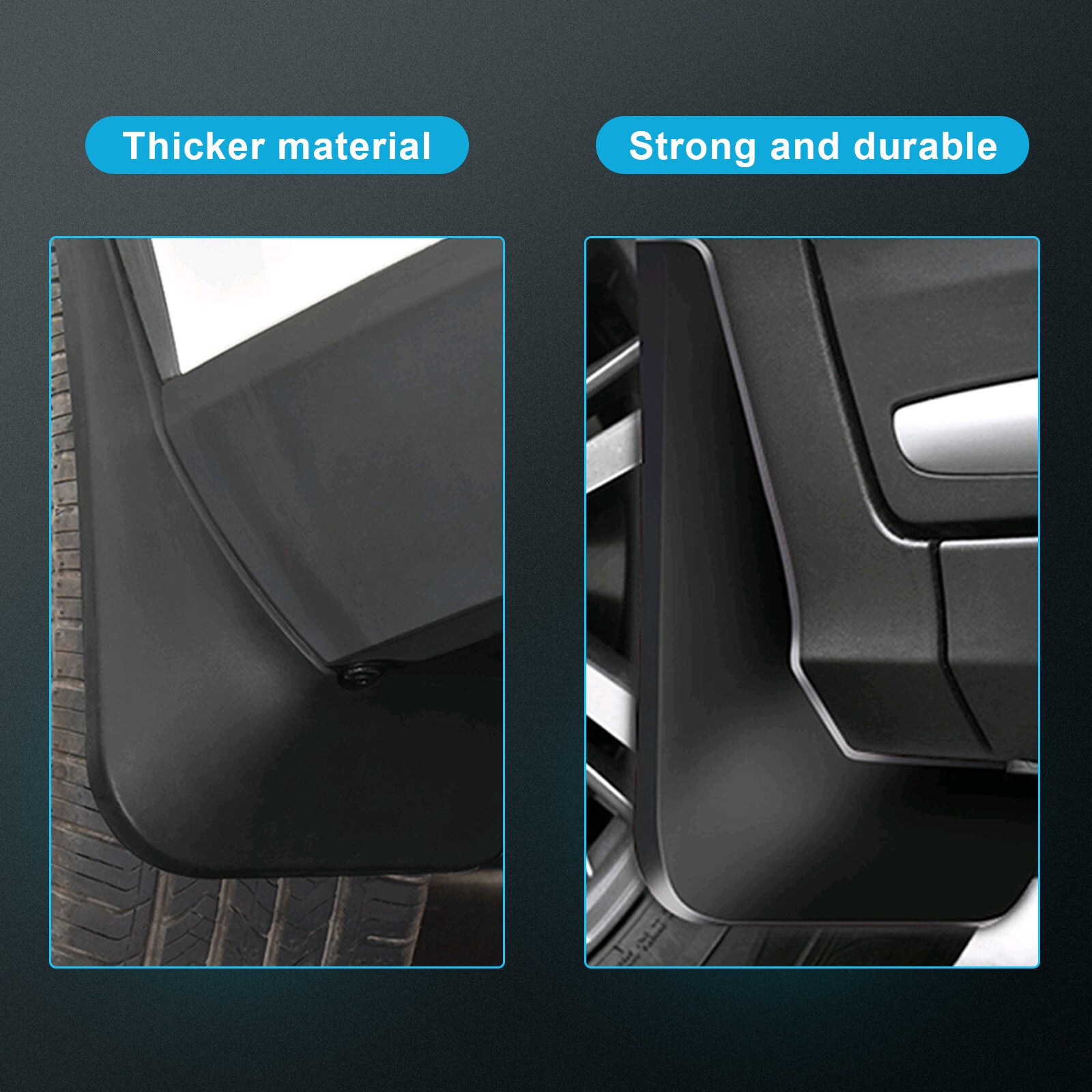 4x Mud Flaps For 2011-2014 Volkswagen Passat B7 Splash Guard Fender Mudguard Set 6B93BC-57