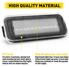 AUXITO LED Truck Bed Cargo Lamp Light Kit PT85735200 For 2020-2023 Toyota Tacoma AUXITO