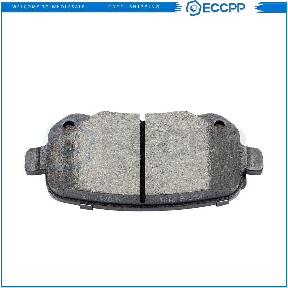 Rear Ceramic Brake Pad Kit for Chrysler Town & Country Dodge Grand Caravan 3.8L 6B93BC-57