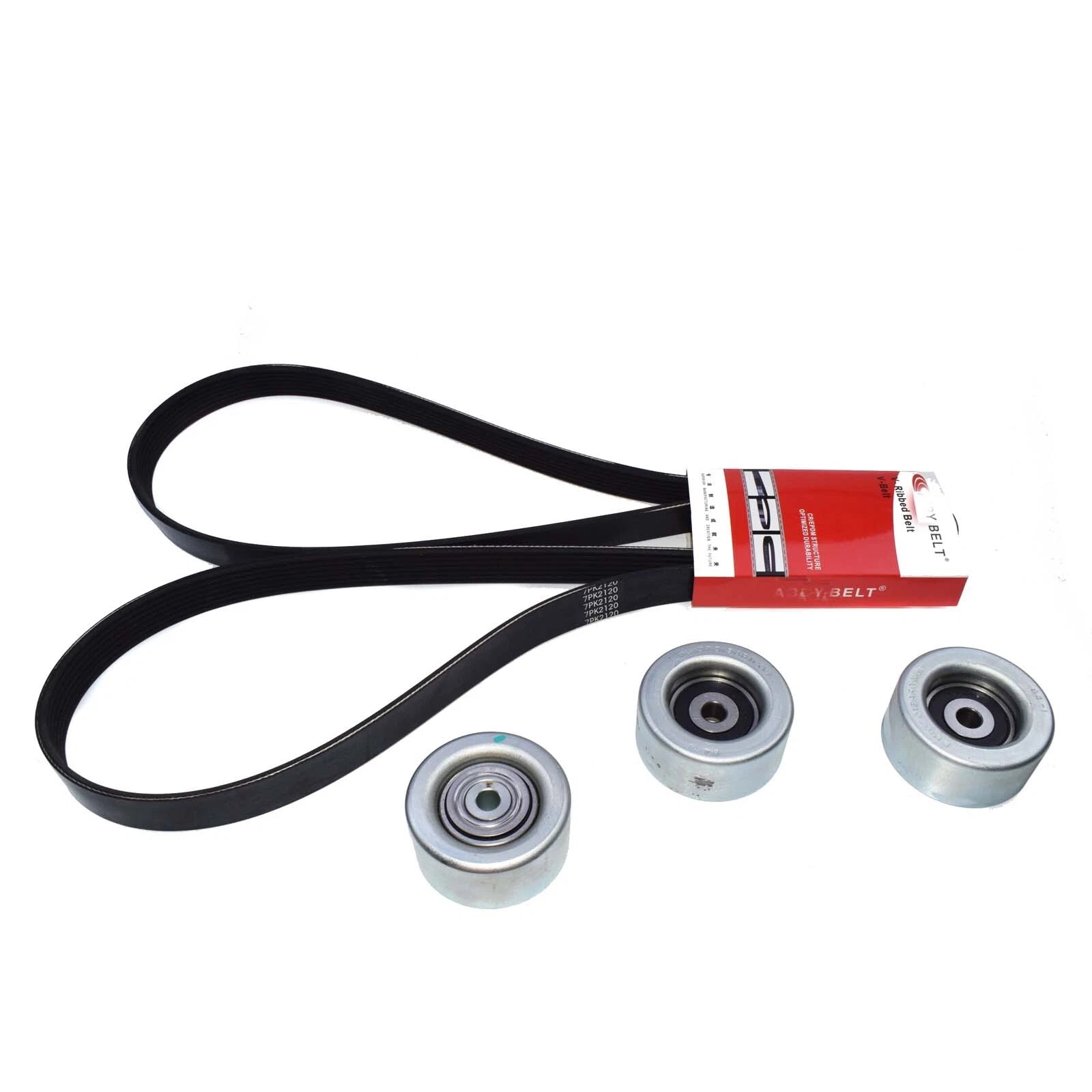 Drive Belt & Idler Pulley Kit For Toyota Tacoma V6 4.0L 1GRFE 2005-2014 7PK2119 6B93BC-57