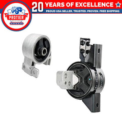 Fits 2006-2011 Hyundai Accent 1.6L Front Lower Motor & Trans Mount 2pcs : 6B93BC-57