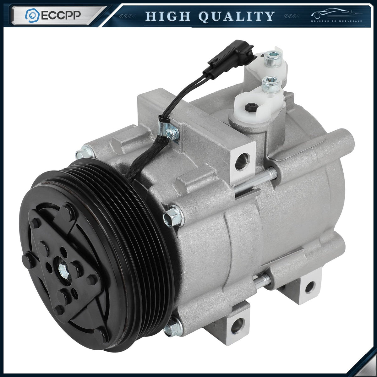AC A/C Compressor For 06-10 Lincoln Town Car Ford Explorer Mercury Mountaineer 6B93BC-57