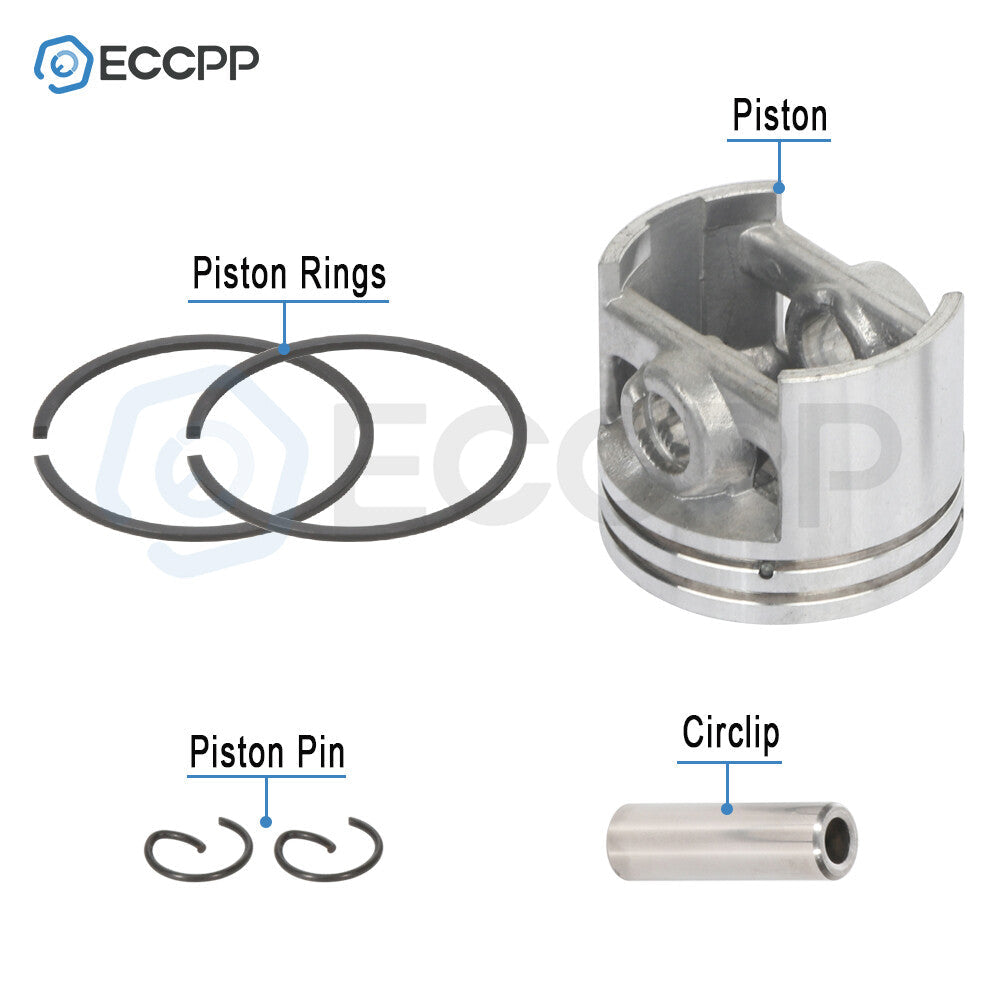 42mm Cylinder Piston Kit Fits Stihl MS240 024 Chainsaw 1121 020 1200 6B93BC-57