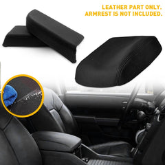 Center Console Front Door Armrest Cover Black Leather for Honda Pilot 2009-15 EA 6B93BC-57