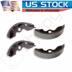 2 Pairs Brake Shoes Front For 1997-2001 Honda TRX250 2x4 Semi-Metal 6B93BC-57
