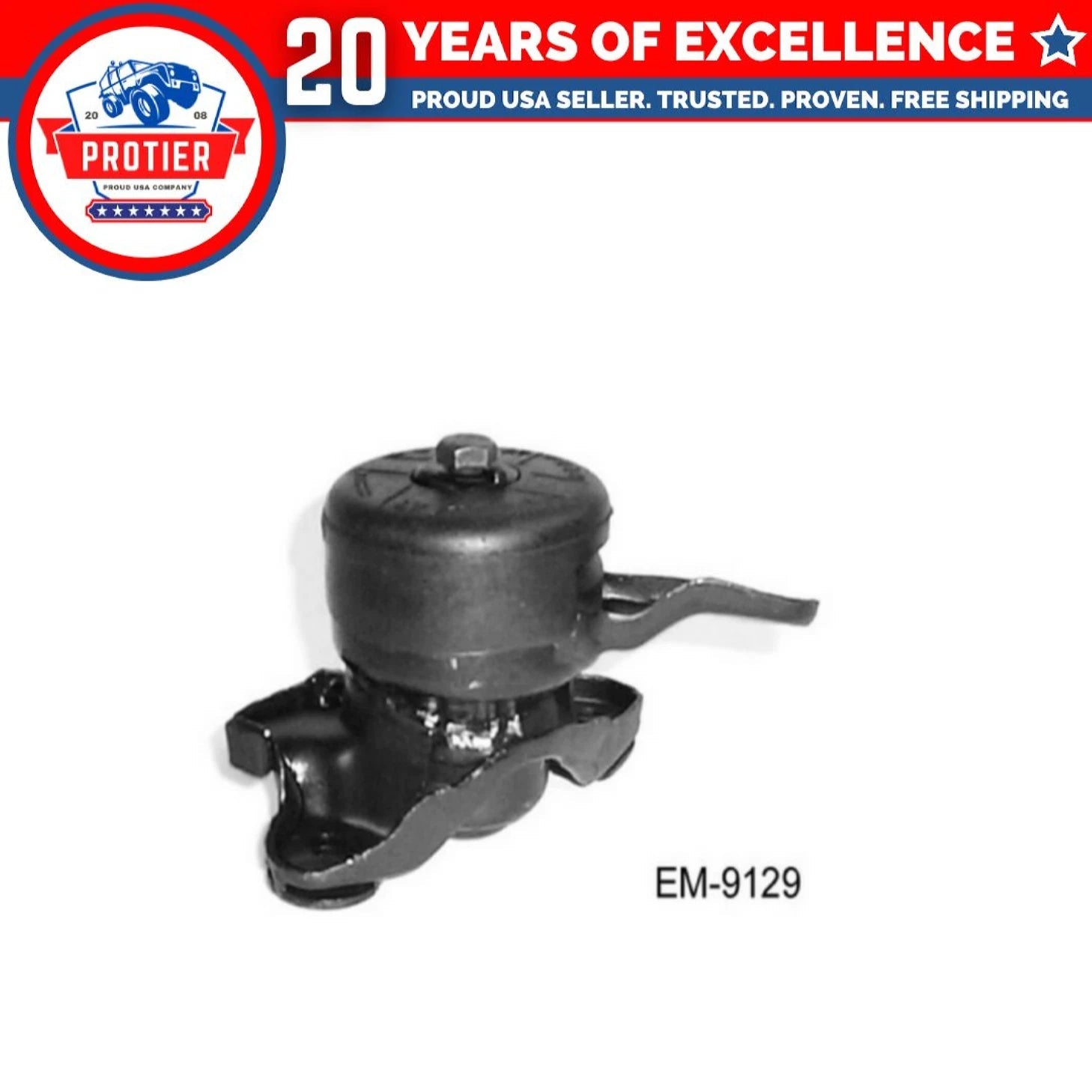 Front Motor Mount 2PCS Set Compatible for 1988 - 1991 Toyota Camry 2.5L 6B93BC-57