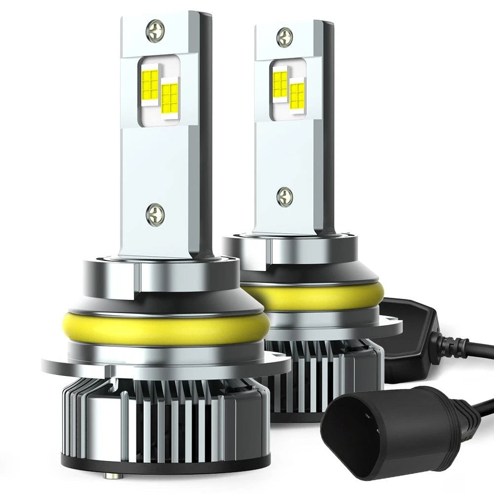 CANBUS 9007 HB5 LED Headlight Super Bright Bulbs Kit White 24000LM High/Low Beam 6B93BC-57