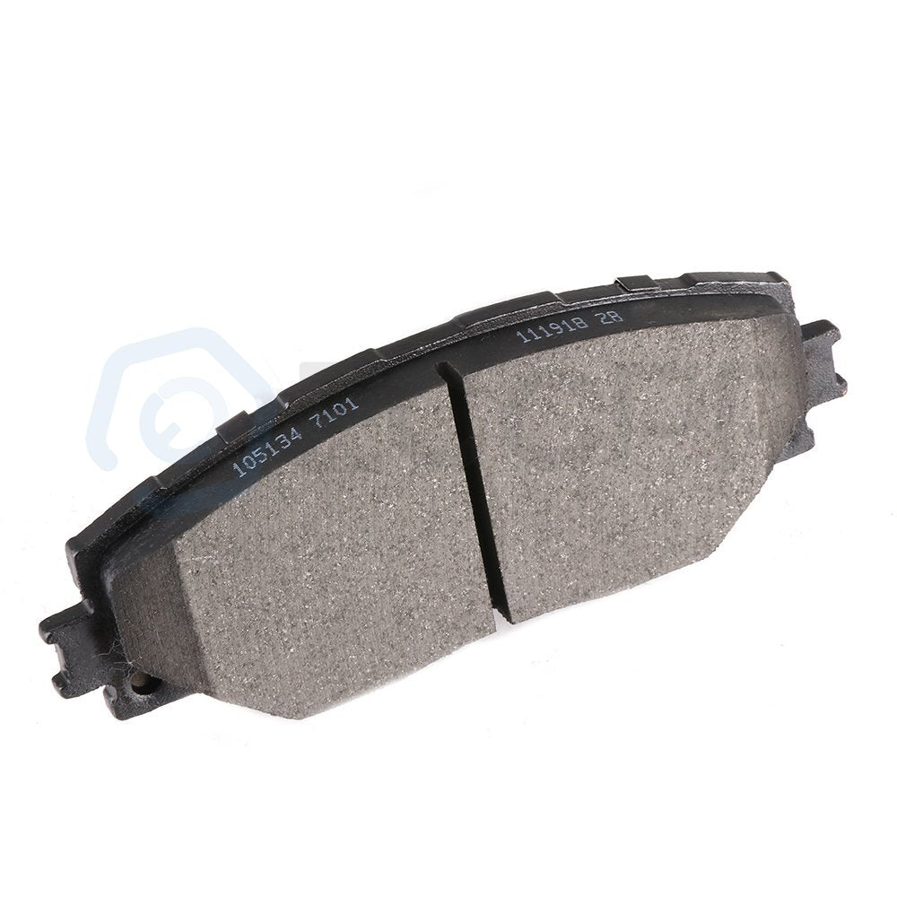 Front and Rear Brake Ceramic Pads For 2009-2010 Pontiac Vibe GT Performance 6B93BC-57