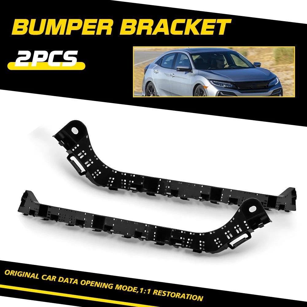 Bumper Bracket Set For 2016 2017 2018 19 20 2021 Honda Civic Rear LH&RH Side EOA 6B93BC-57