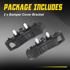 2x Front Bumper Bracket For 2012-2017 Hyundai Veloster 86513-2V000 86514-2V000 A 6B93BC-57