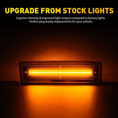 LED Side Marker Lights Front For 1981-91 Chevy K5 Blazer Suburban GMC K5 Jimmy A 6B93BC-57