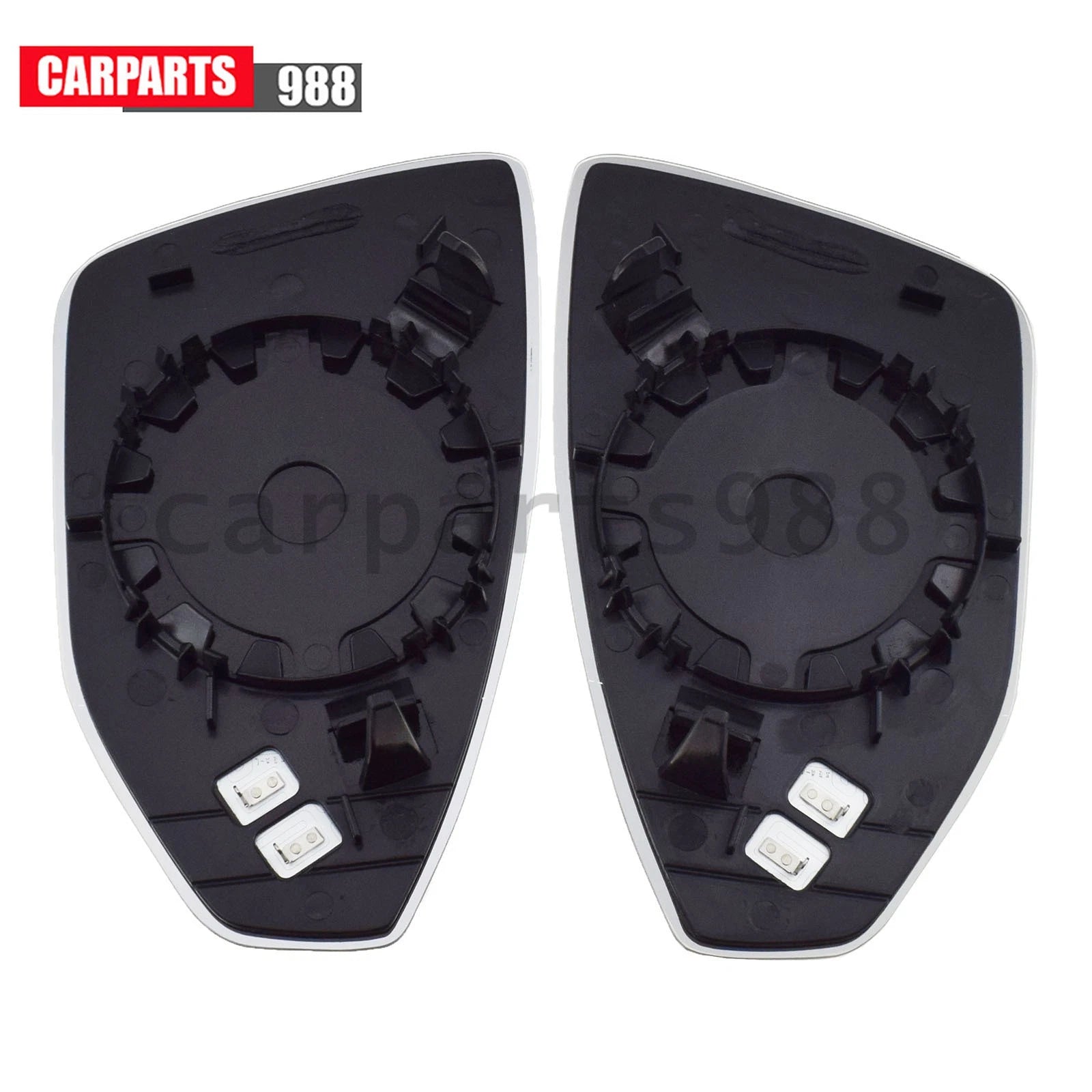 Left Right Wing Mirror Glass Heated For Audi A6 C8 A7 A8 2018-2022 4KD857535A 6B93BC-57