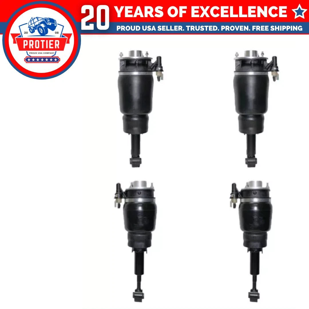 Front & Rear Air Suspension Strut 4PCS Fit Ford Expedition/ Lincoln Navigator 6B93BC-57