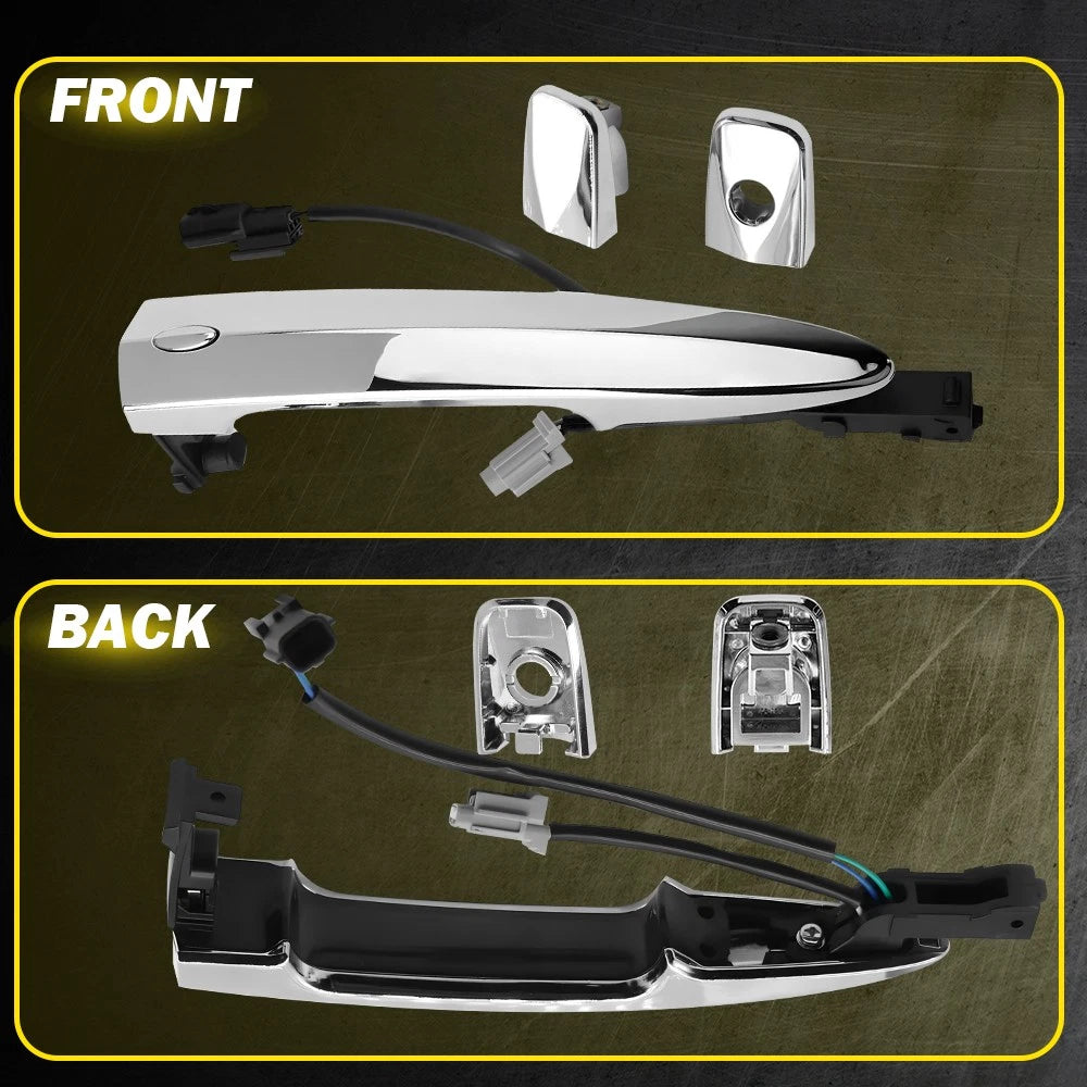 Front Left+Right Side Door Handle For Nissan 2013-2018 Sentra S SL SR SV EOA 6B93BC-57
