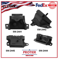 Engine Mount Set 4pcs For FORD SPORT UTILITY L6 FORD VAN L6 Cyl 4.9 1984-74 6B93BC-57
