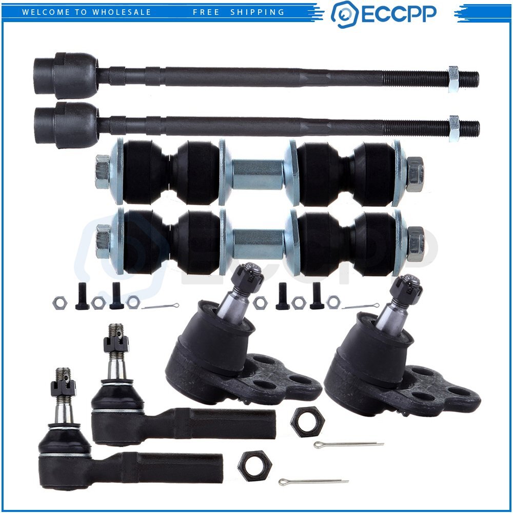 Front Lower Ball Joints Steering Sway Bar Tie Rod End For 1997-2004 Buick Regal 6B93BC-57