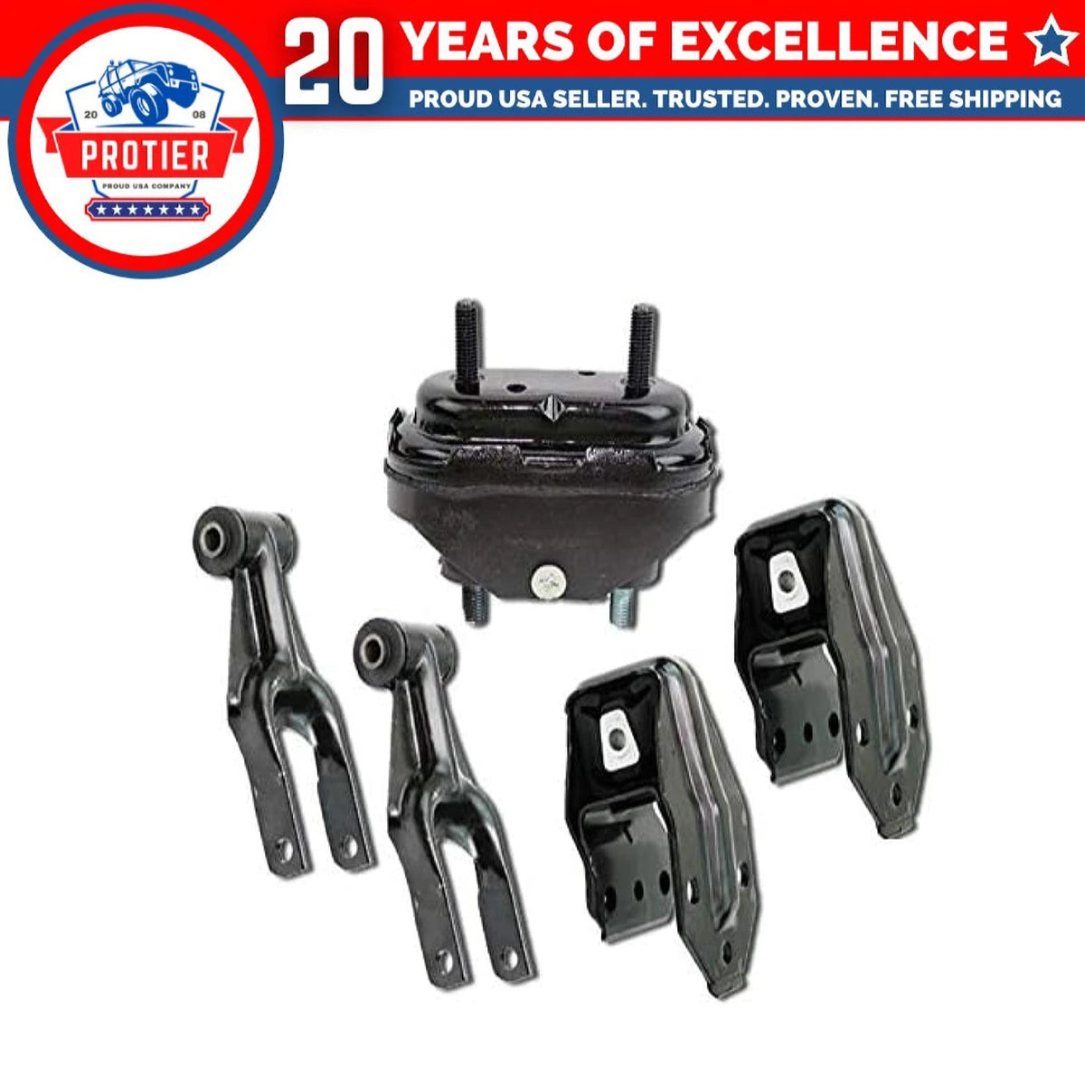 Motor & Trans Mount 5pcs fits Chevrolet Impala 06-11 6B93BC-57