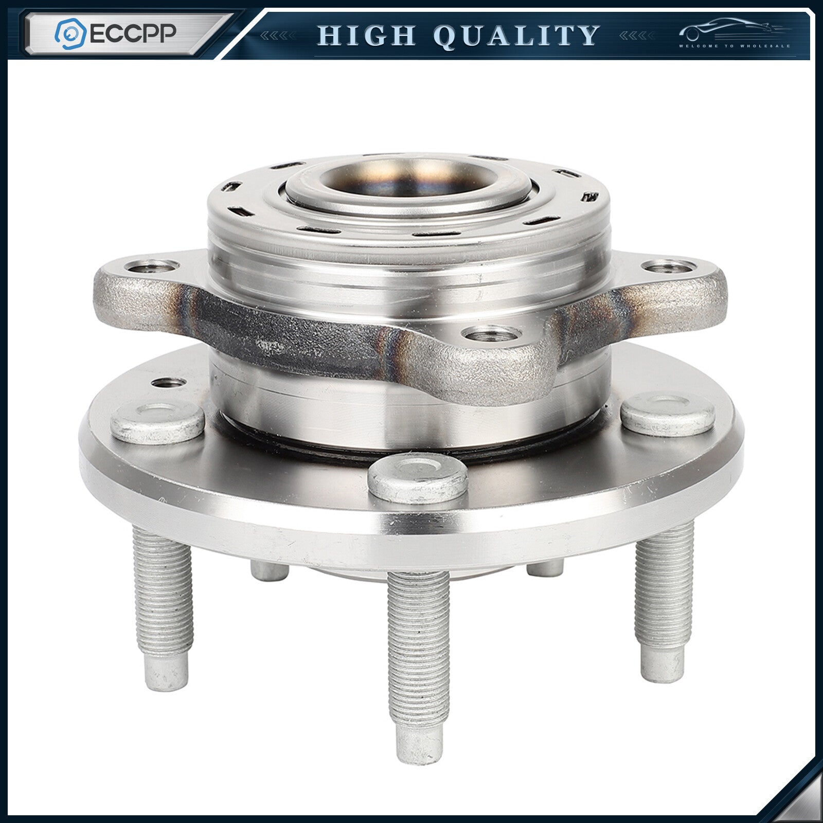 1Pc Wheel Hub Bearing Assembly Front For 2005-2007 Ford Five Hundred Freestyle 6B93BC-57