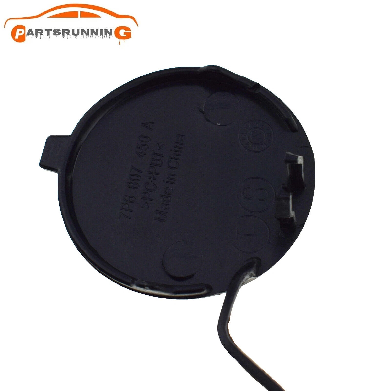 Rear Right Bumper Towing Tow Hook Cover Cap 7P6807450A For VW Touareg 2011-2014 6B93BC-57