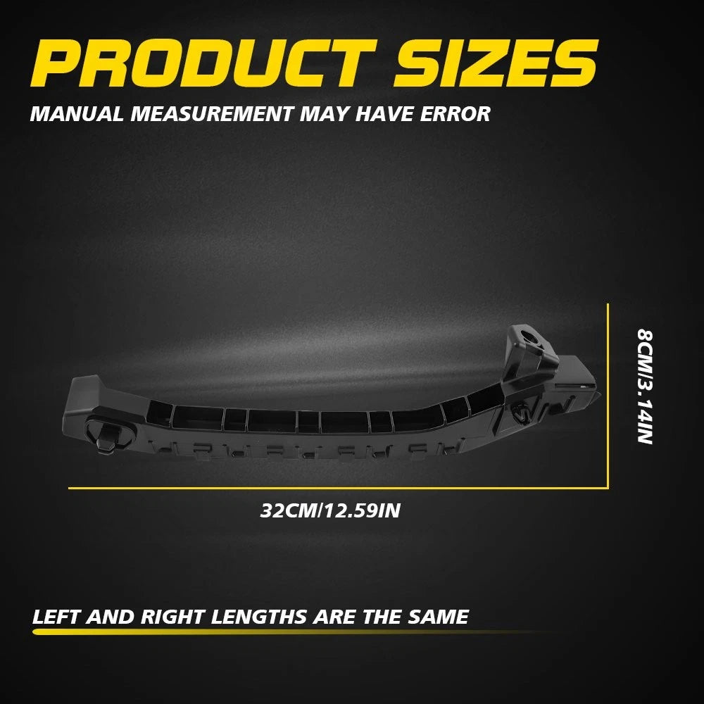 For 2008-2014 Subaru Impreza WRX STI Bumper Bracket Driver Passenger Side 2PCS A 6B93BC-57