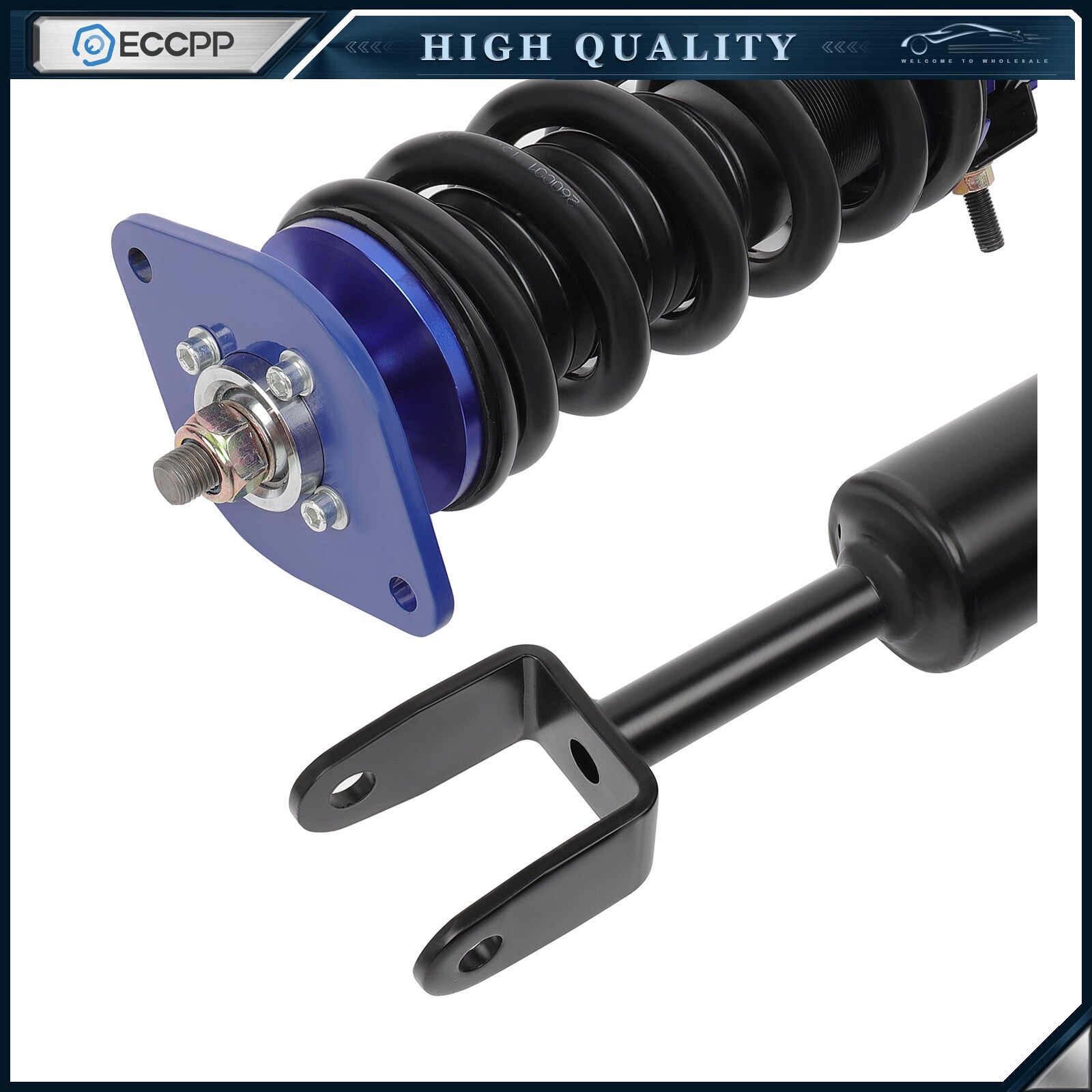 Coilovers Struts Suspension Lowering Kits For 2003-2008 Nissan 350Z Adjustable 6B93BC-57