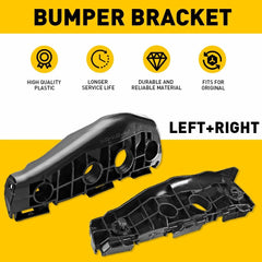 For Toyota Corolla 2011-2013 Bumper Support Bracket Plastic Hold Mount Front 2PC 6B93BC-57