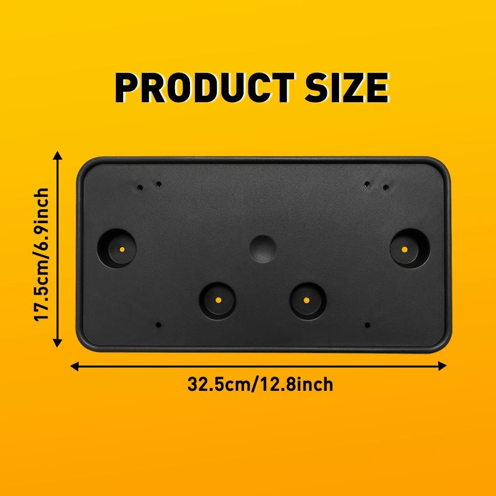 License Plate Bracket Tag Holder Front for 2019-2020 Chevrolet Silverado 1500 US 6B93BC-57