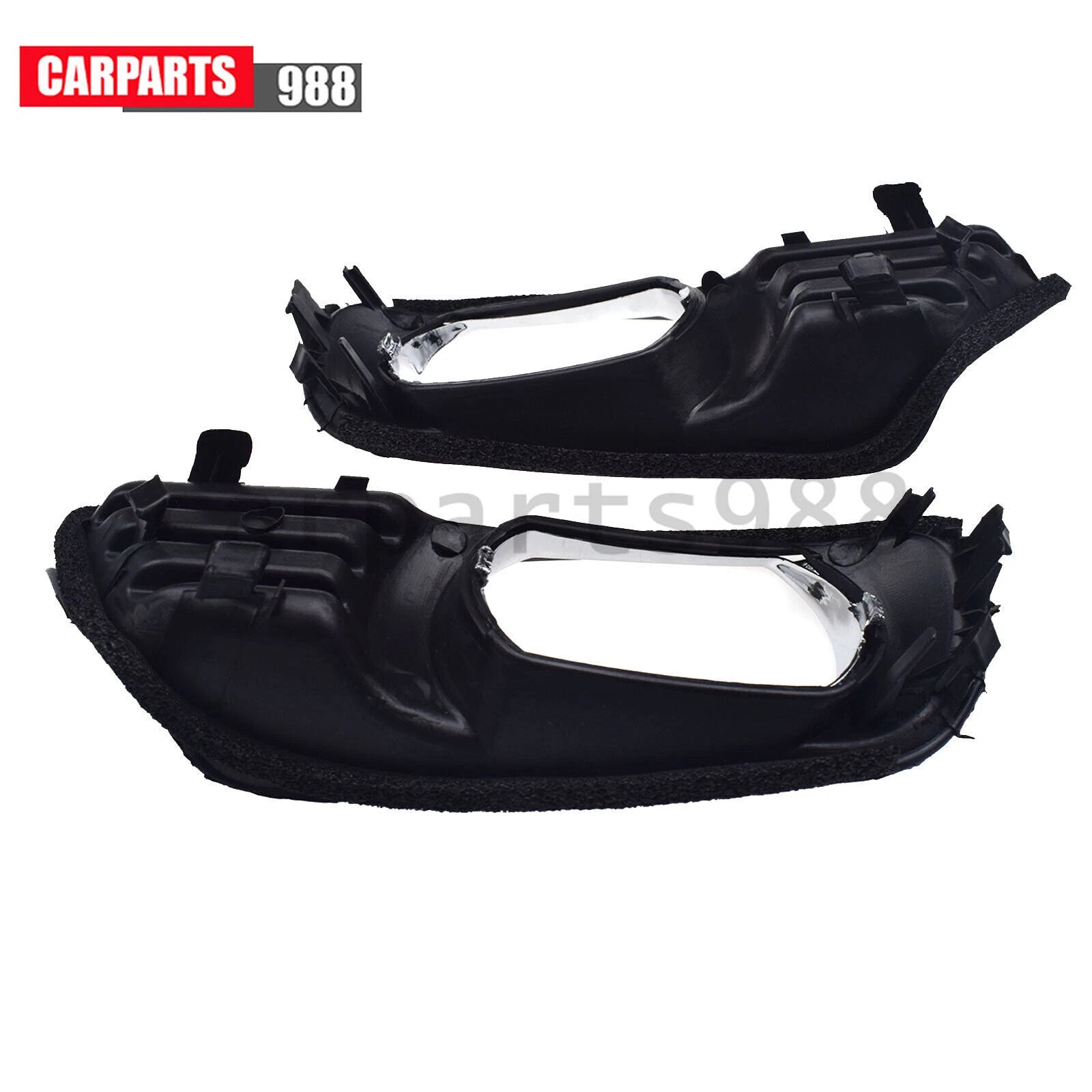 Pair Front Bumper Lower Fog Light Trim Bezel Cover for Toyota Camry 2007-2009 6B93BC-57