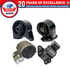 Fits 2001-2002 Hyundai Accent 1.6L AUTO Trans Motor & Trans Mount Set 4PCS : 6B93BC-57
