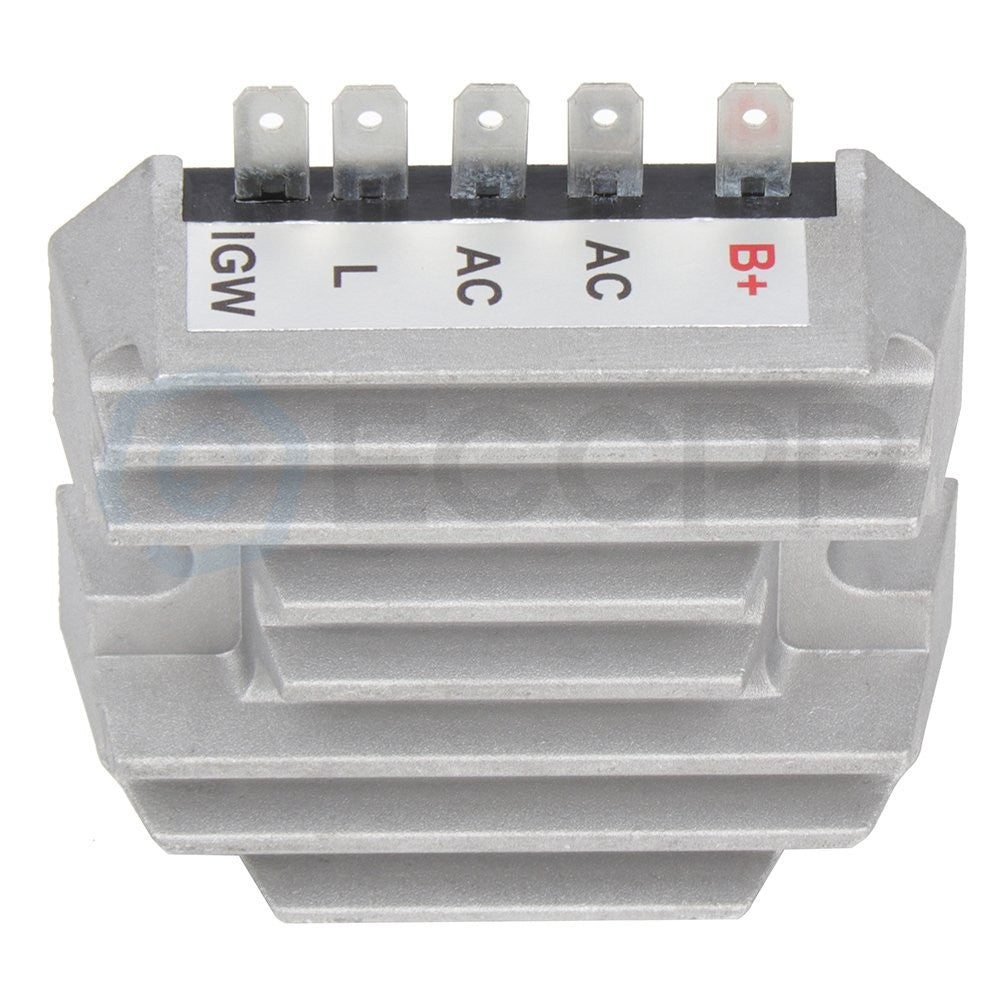 ECCPP 3Pc Regulator Rectifier For John Deere Skid Steer Loader 375 3375 w/Yanmar 6B93BC-57