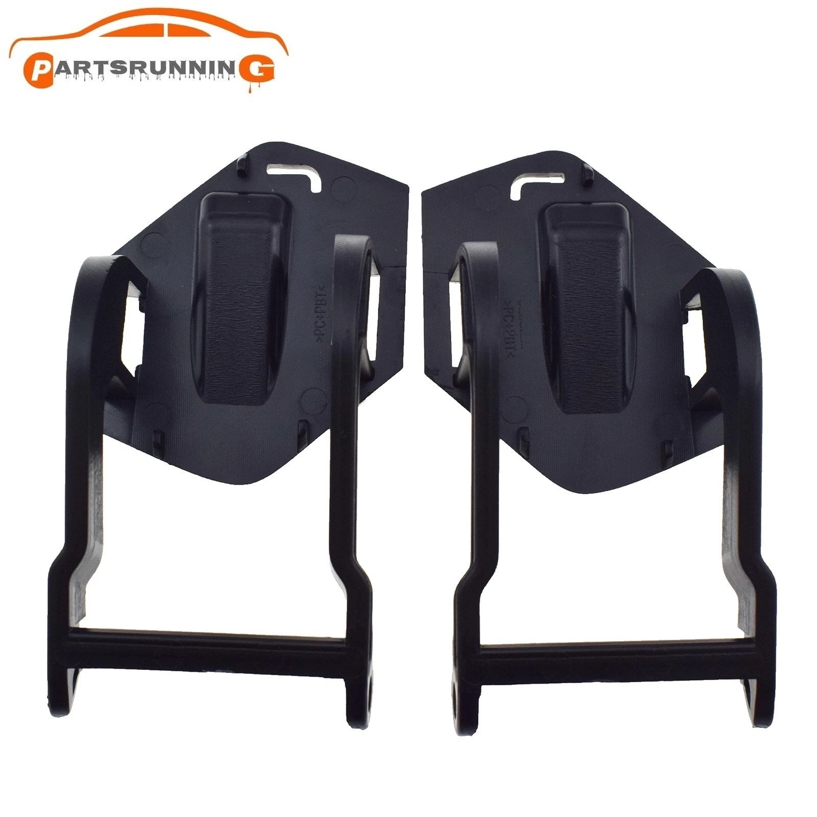 Pair Front Bumper Headlight Washer Cover Cap 31353366 For Volvo XC90 2016-2022 6B93BC-57