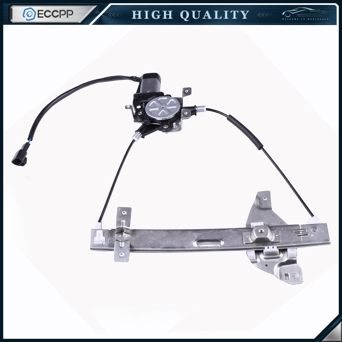 For 2000 Chevrolet Impala Rear Passenger Side Power Window Regulator With Motor